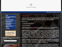 Tablet Screenshot of produccionesbertran.com